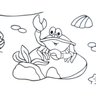 Tapete para Colorir - Fundo Do Mar - Kits For Kids - 1