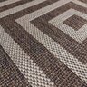 Tapete para Sala Sisal Eco-Nature Labirinto 70 Marrom 3,00X4,00M - J Serrano - 4