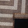 Tapete para Sala Sisal Eco-Nature Labirinto 70 Marrom 3,00X4,00M - J Serrano - 3
