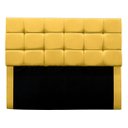 Ver imagem 3 de Cabeceira Cama Box Estofada King 195 Cm Bianca Suede:amarelo