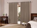 Ver imagem 1 de Cortina Blackout Tecido Quarto Casal Sala 3,00x2,30 M - Bege Claro