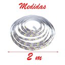 Ver imagem 3 de Kit 2 Fios Fita Led Luz Amarela 120 Lâmpadas Led 2m À Pilha