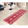 Passadeira Tapete 0,66 X 1,80 M Antiderrapante Vermelho Pa-13 - 1