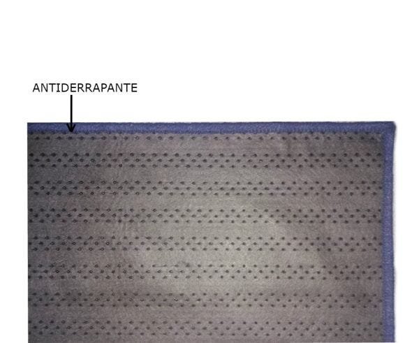 Tapete Infantil 1,00 x 1,40 Antiderrapante Quarto Azul Hk-03 - 2