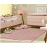Tapete Infantil 1,00 X 1,40 Antiderrapante Quarto Rosa Hk-04 - 1
