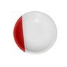 Conjunto Pratos 20 Peças Jantar Jogo Cozinha Vermelho Ceramica Xicara - 3