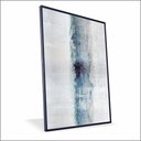 Ver imagem 1 de Quadro Abstrato Azul Canvas sem Vidro