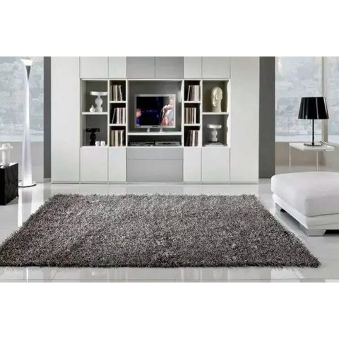 Tapete Sala Shaggy Macio 1,50 x 2,00 M Antiderrapante Flocos
