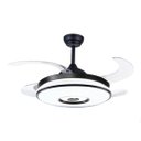 Ver imagem 1 de Ventilador de Teto Pá Retrátil com Controle e Som Bluetooth
