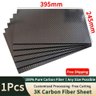 Placa Chapa Fibra de Carbono Puro 3k 245mm X 395mm X 3mm Dangos Carbon 245*395*3mm - 2