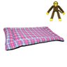 Kit Almofada Malta para Cães - GG - São Pet + Macaco de Pelúcia - 1