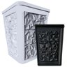 Forma Vaso 3d Abs Gesso e Cimento Profissional - Abstrato - 1
