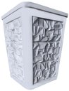 Ver imagem 4 de Forma Vaso 3d Abs Gesso e Cimento Profissional - Abstrato