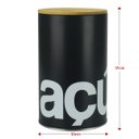 Ver imagem 4 de Kit 3 Latas Metal Porta Mantimentos Açúcar Biscoito e Café