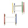 Kit 2 Aparadores Organizador Infantil Decorativo Lápis de Cor:colorido - 1
