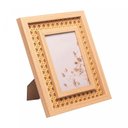 Ver imagem 1 de Porta Retrato Lyor de Mdf com Trelica 10cm X 15cm 220103