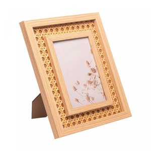 Porta Retrato Lyor de Mdf com Trelica 10cm X 15cm 220103