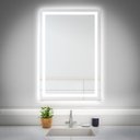 Ver imagem 1 de Espelho jateado iluminado com led frio 50x70cm Woodglass 50x70 jato frio
