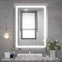 Ver imagem 5 de Espelho jateado iluminado com led frio 50x70cm Woodglass 50x70 jato frio