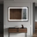 Ver imagem 4 de Espelho jateado iluminado com led frio 50x70cm Woodglass 50x70 jato frio
