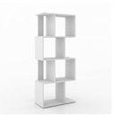 Ver imagem 1 de Estante de Livros 60CMX144CM Nichos ESM218 Branco