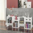 Ver imagem 3 de Estante de Livros 60CMX144CM Nichos ESM218 Branco