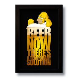 Quadro Decorativo Simpson Beer 33x43 cm - 1