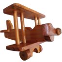 Ver mais imagens de Avião Biplano em Madeira Brinquedo Educativo e Divertido