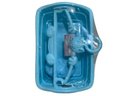 Ver imagem 3 de Kit Baby Organizador Cabide e Saboneteira Plastibrasil
