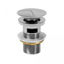 Ver imagem 2 de Válvula Click de Inox para Cubas com Ladrão (Prata)