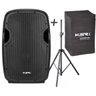 Caixa Ativa 15" Ksr Pro K815 com Bluetooth + USB + Bag + Tripe - 1