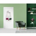 Ver imagem 4 de Gancho para Parede Preto Cabideiro Aço e Madeira Micro Steel Wood MS