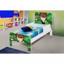 Ver imagem 1 de Cama Infantil Adesivada Juvenil Divaloto Branco/Verde