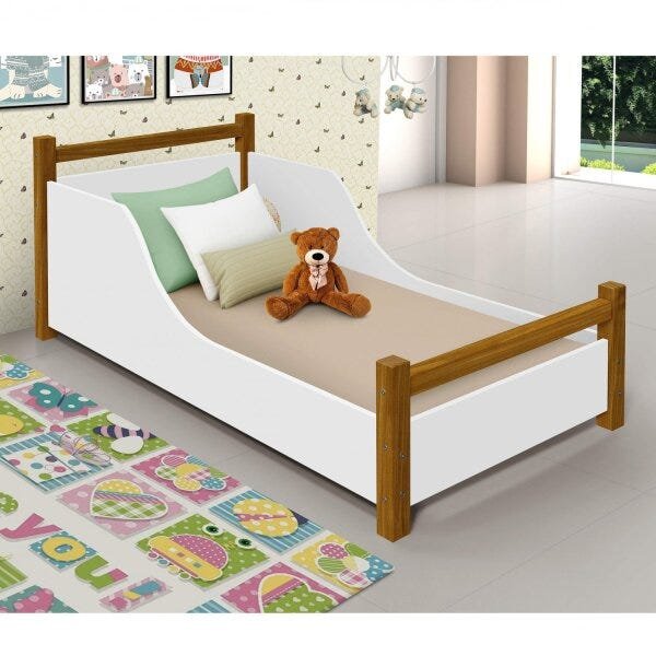 Cama Infantil Baixa Luna Divaloto - 1