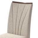 Ver imagem 3 de Conjunto 8 Cadeiras Apogeu Imbuia/Linho Bege - Móveis Lopas