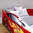 Ver imagem 4 de Cama Solteiro Carro Super Turbo 85 Mdf Montessoriano Quarto Infantil Menino Criança -vermelho -rpm