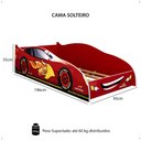 Ver imagem 6 de Cama Solteiro Carro Super Turbo 85 Mdf Montessoriano Quarto Infantil Menino Criança -vermelho -rpm