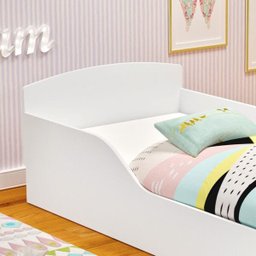 Cama Montessoriana Infantil Montessoriana Sonho com Colchão D20 - Branca - RPM Móveis - 3 Cama Montessoriana Infantil Montessoriana Sonho com Colchão D20 - Branca - RPM Móveis - 3