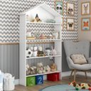 Ver imagem 1 de Nicho Organizador de Brinquedos Casinha Buba - Branco