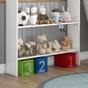 Ver imagem 4 de Nicho Organizador de Brinquedos Casinha Buba - Branco