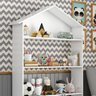 Nicho Organizador de Brinquedos Casinha Buba - Branco - 5