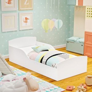 Cama Montessoriana Infantil Montessoriana Sonho - Branca - RPM Móveis.