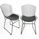 Ver imagem 1 de Kit 2 Cadeiras para cozinha BERTOIA preta - Direto de Fábrica