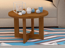 Ver imagem 4 de Mesa de Centro Redonda 8001 Jb Bechara Nature