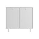 Ver imagem 5 de Aparador Buffet Bmu116 2 Portas 2 Prateleiras Branco BRV Móveis