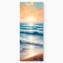 Ver imagem 4 de Adesivo de Porta - Pintura Pôr do Sol