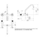 Ver imagem 2 de Misturador para Cozinha de Parede Primor Docol