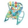 Cadeira De Descanso Balanço Musical Vibratória Encantada 3 em1 Azul Color Baby - 1