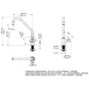 Ver imagem 2 de Torneira para Cozinha de Mesa Primor Docol