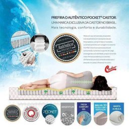 Colchão King Castor Premium Gel Pocket 193x203x32 - 5